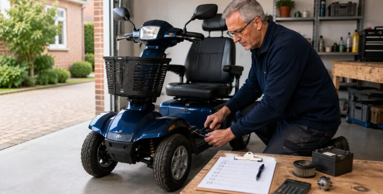 Onderhoud scootmobiel kosten